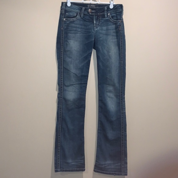 Silvers jeans Tuesday low boot W27/L33 - Picture 1 of 7